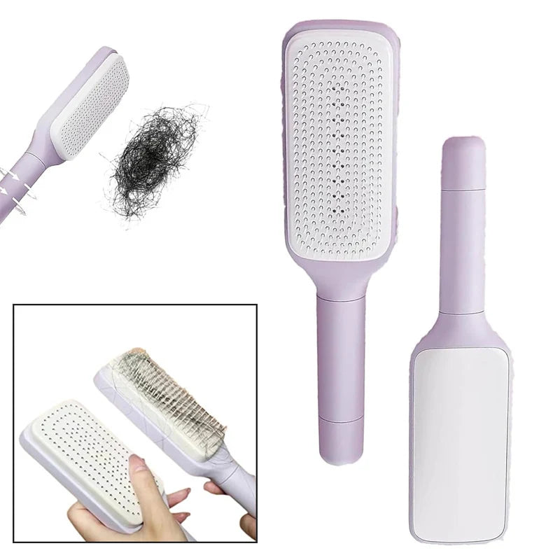 Brosse à cheveux autonettoyante - Capillia ™